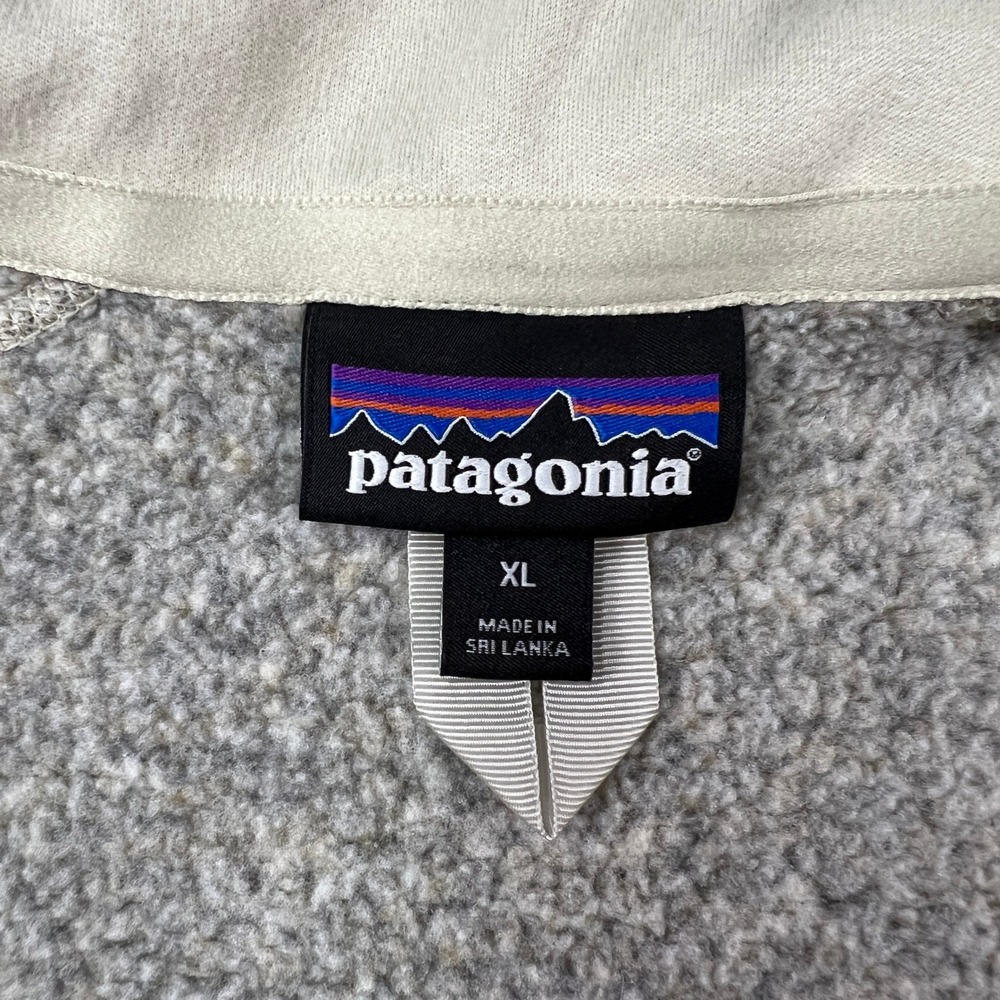 Patagonia Better Sweater Jacket Womens XL Gray Full Zip Fleece Outdoor - Picture 5 of 8